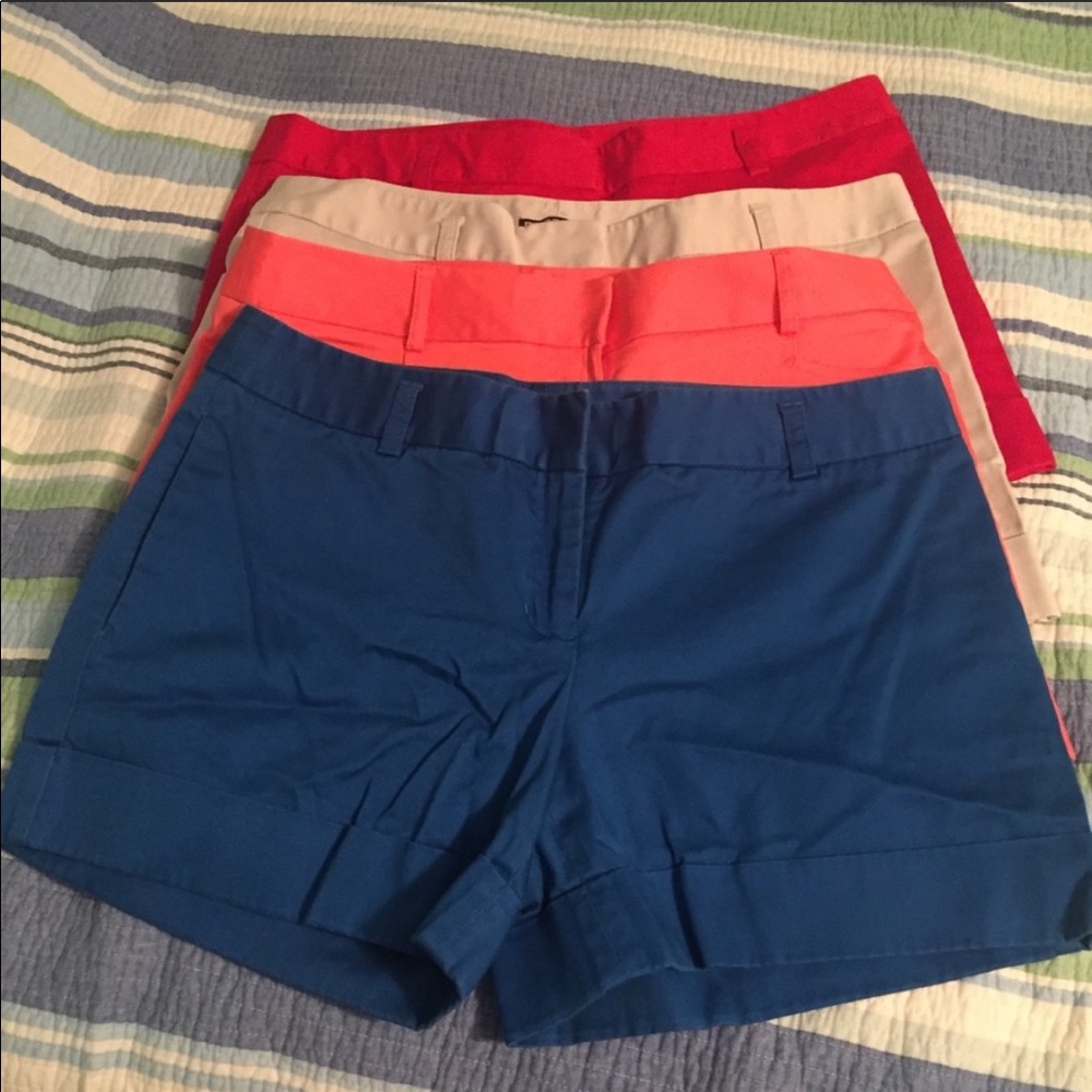 Express shorts: blue, size 8
